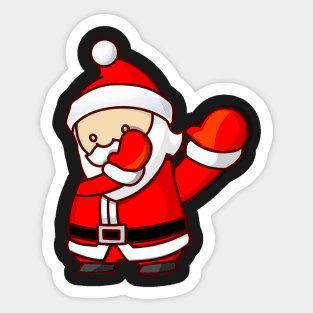 Dab it like Santa! Sticker